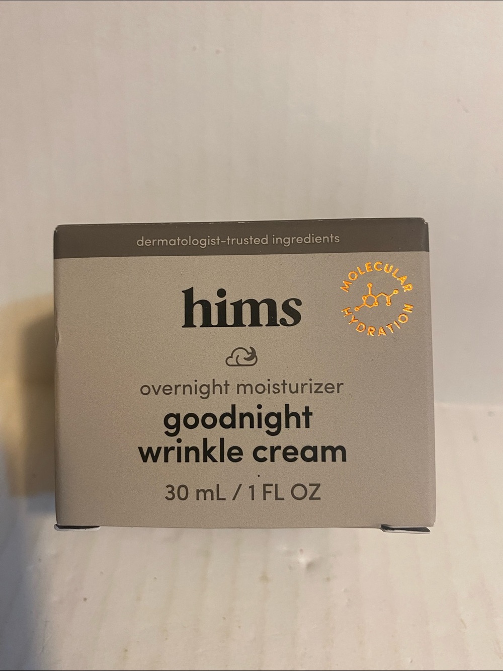 hims Goodnight Wrinkle Cream Overnight Moisturizer - Beige